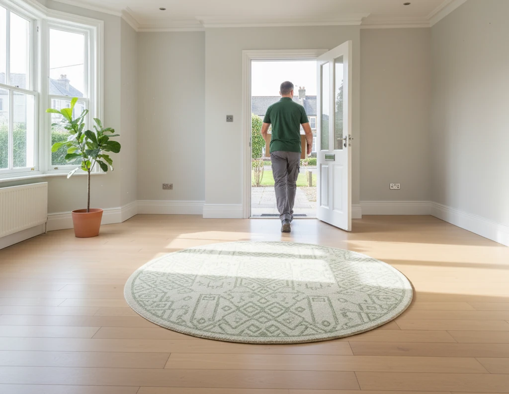 A room cleared and ready for its next step